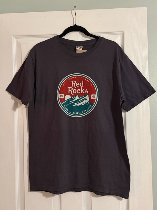 Blue 84 Other - Red Rocks Graphic Tee - Charcoal Men’s T-Shirt